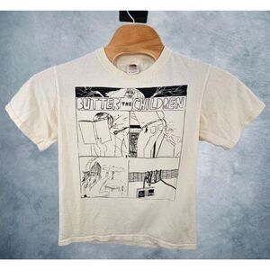 Rare Butter The Children Shirt Size Small Adult Music Band White HTF‎ Pop Cotton
